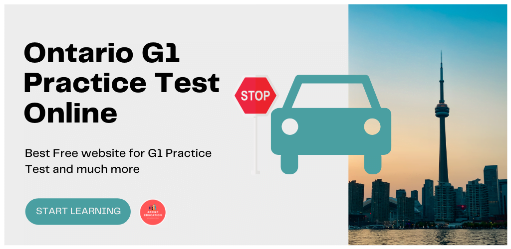Free Ontario G1 Practice Test Online 